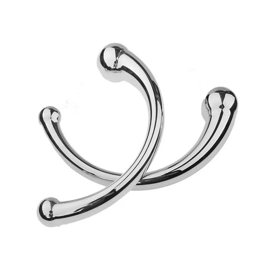 Anal Stainless Hook Ended Elegant Steel 5858 Double 1014